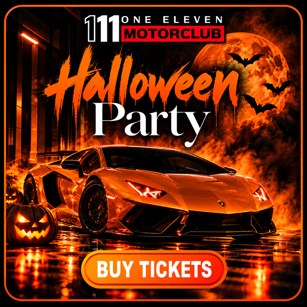 111 MotorClub Halloween Party — Buy Tickets